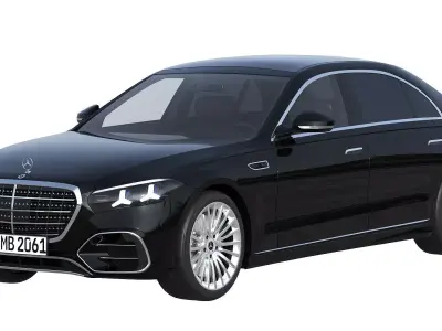 2027 Mercedes-Benz S-Class W223 3D model