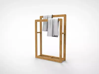Towel rack 6 3D model