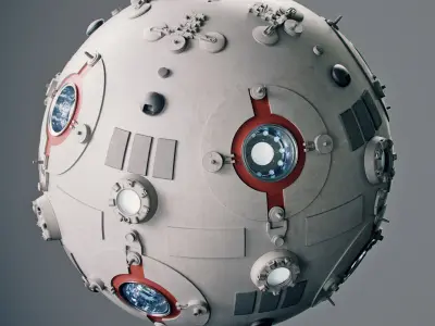 Jedi Training Remote parts 3D print model