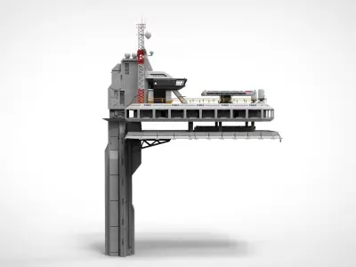 radar platform 5 3D model