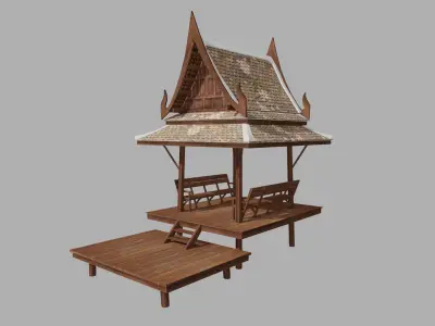 SALA-THAI Low-poly 3D model