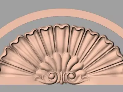 CNC 3D relief design STL format file used for artcam aspire E702 3D model