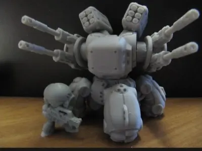 CHIBI-TECH SD - HAVOC CHASSIS   3D print model