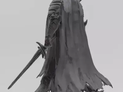 Witch King of Angmar-Lord of the rings-Chief Nazgul 3D print model