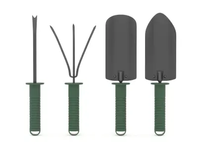 Garden Tools 3D model order