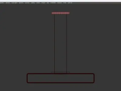 RA Pendant Lamp Low-poly 3D model