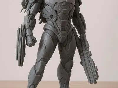 Elite Vanguard Unit NextGen Combat Android 3D print model