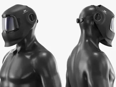  Speedglas G5 02 Welding Helmet 3M on Mannequin 