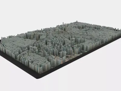 City of Ankara 3D model