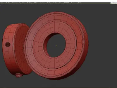Ambrella Sota Low-poly 3D model