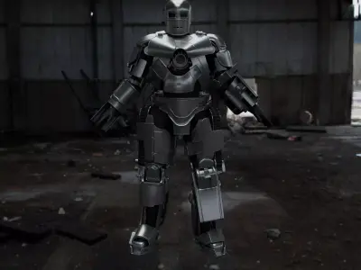 Iron Man MK 1 3D model