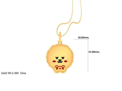 Kids Pendant - 6 3D print model