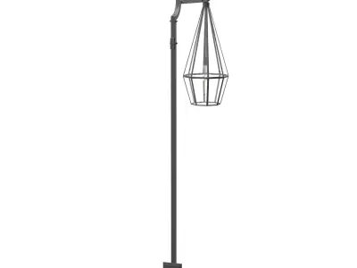 Exterior Street Lamp Light PBR 3D model
