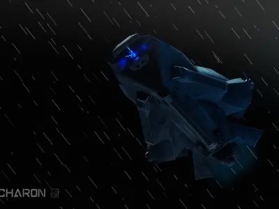 The Expanse MCRN Charon  3D print model