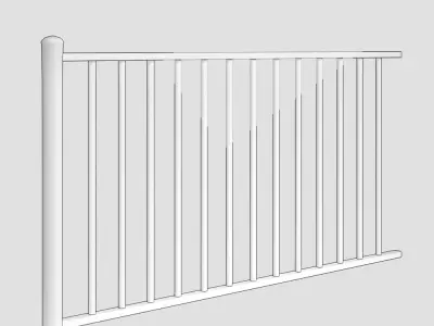 Fence 08 3D model