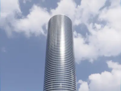 Parametric Building 1b2 3D model
