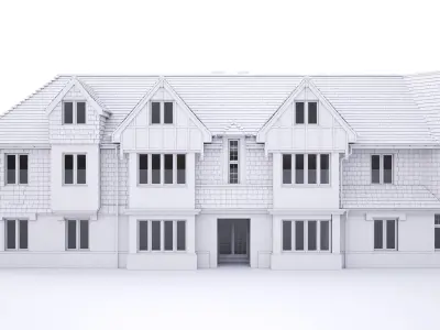 British House Yardley 3D model