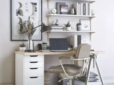 Office workplace 67 3D model