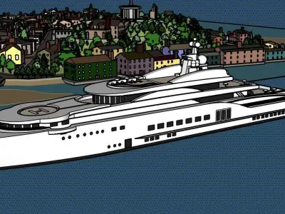 huge island 3D print model