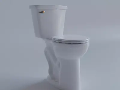 Toilet Bowl Pack 1 Low-poly 3D model