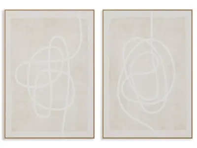 Abstract Painting Frame set 3D model 472
