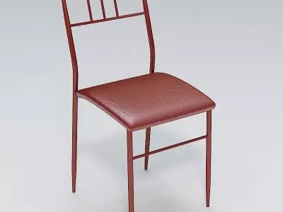 Red Chair 03 3D model