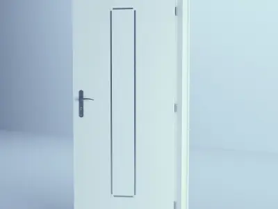 White Door 29 3D model