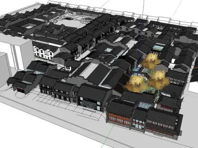vacation spot-Resort-Fashion Leisure Hotel-0116 3D model