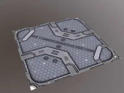 Sci-Fi Floor 01 Texture