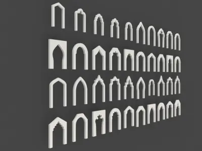 Arc Collections  3D model