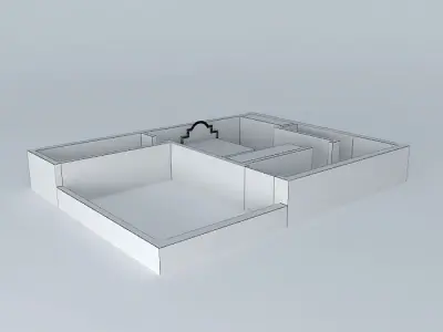 pattyorkut floor plan of office Free 3D model