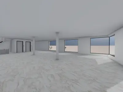 building where hotel is located Low-poly 3D model purchase