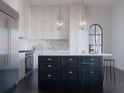 Chandelier AM lamp SKU 5223 Free 3D model