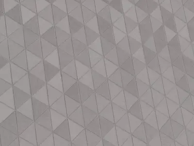 Geometric Triangular Wood Mosaic PBR Texture