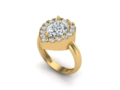 Jewelry ring 358 3D print model