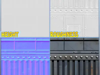  Sci-FI Seamless Texture Texture