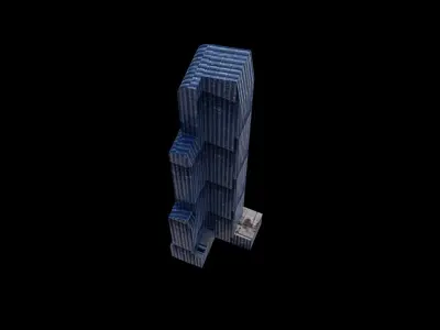 One57 - NYC Low-poly 3D model
