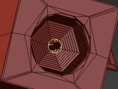 directional cube 3D model