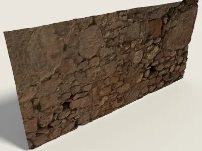Scanned Wall Collection Pack 3D model