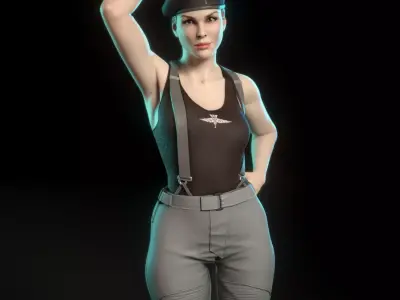 Dizzy Flores - 3D printing 3D print model