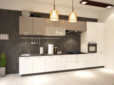 Modern Minimalistic Kitchen  3D model