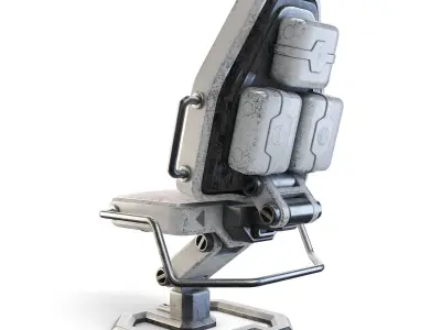 Space Station Chair 3D model