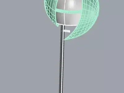 lighting stand ikea redesign 3D model