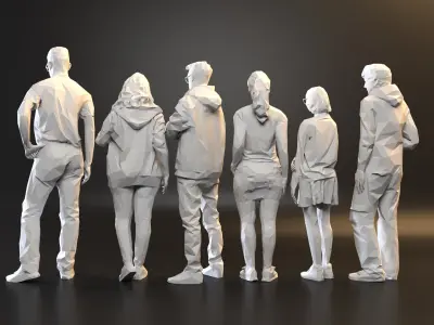  VectorPeople Sixpack 001 rigged 