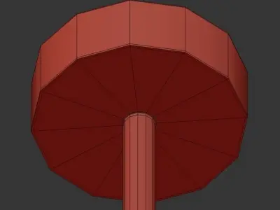 Faceted Glass 12 3D model