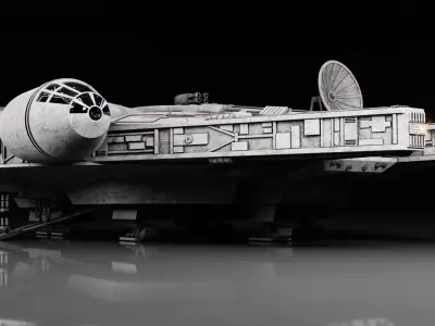 Millennium Falcon 3D model