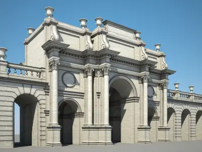 Triumphal Arch 3D model
