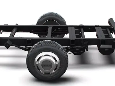 Iveco Daily Single Cab L4 Chassis 2026 3D model