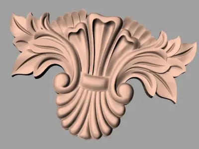 Woodworking CNC Router 3D Relief STL models used for artcam E424 3D model