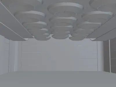 Conference hall 3D 3D model